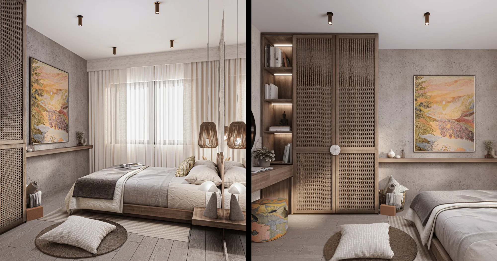 SÖ Evi - Konut iç mimari projesi